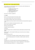 BIOL 2460  Exam 1 Study guide & Review