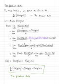 The Product Rule summary