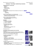 College aantekeningen Radiologie; Blok Cariologie en de harde tandweefsels; Bachelor 2 (20/21)