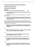 ETH 302 S - Inclusive Education A Past Exam PapeR