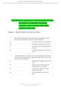Test Bank For Introductory Mental Health Nursing 4th Edition Womble Kincheloe