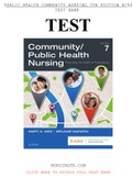 Exam (elaborations) RN Community Health 