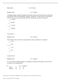 MATH 302 Quiz 2 – Question and Answers Set 1