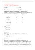 MATH 302 Quiz 5 – Question and Answers – Set 2
