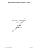 NURS 6640 Journal for Nursing Practicum Experience&period; Latest 2021