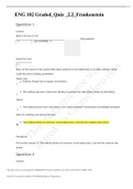 ENG 102 Graded&lowbar;Quiz &lowbar;2&period;2&lowbar;Frankenstein &lpar;GRADED A&rpar; &vert; 100&percnt; GUARANTEED ACE&period;