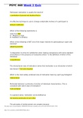 PSYC 460 Week 2 Quiz &ndash; Question and Answers &ndash; Set 1