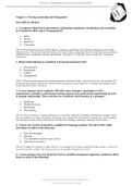 Test Bank for Nursing Leadership and Management&period;