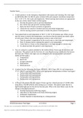 Nursing Exam Questions and Answers