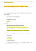 NURS 2488 MH final exam practice questions &sol; answers Grade A Plus