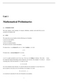 MATHEMATICAL PRELIMINARIES