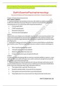 FULL TEST BANK Stahl's Essential Psychopharmacology&colon; Neuroscientific Basis and Practical Applications 5th Edition by Stephen M&period; Stahl &lpar;Author&rpar; With 100&percnt; Verified Questions And Answers Graded A&plus;&period;