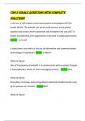 CHN II FINALS QUESTIONS WITH COMPLETE SOLUTIONS&period;pdf