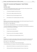 Assessment and Management Visual Problems Test Bank questions 100&percnt;correctly solved