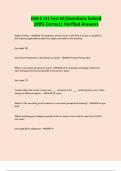 DSN S 131 Test &num;2&vert;Questions Solved 100&percnt; Correct&vert; Verified Answers