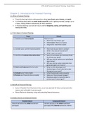 Class notes MPU 2322 Personal Financial Planning (MPU2322) 