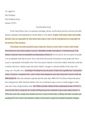 Food Synthesis Essay