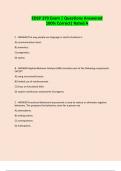 EDSP 370 Exam &vert; Questions Answered 100&percnt; Correct&vert; Rated A