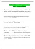 EDF 6557 Exam&vert; Study Questions with Correct Answers