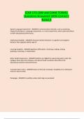 EDSP 370 CBM and EXAM TERMS&vert; Questions Answered 100&percnt; Correct&vert; Rated A