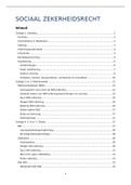 Samenvatting sociale zekerheidsrecht
