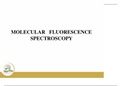 Fluorescence Spectroscopy
