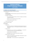 Samenvatting Organisatiepsychologie 