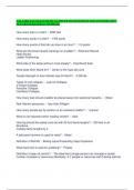 CAL FIRE FAE EXAM STUDY GUIDE EXAM QUESTIONS AND ANSWERS 100&percnt; ACCURATE RATED A&plus; OVERALL