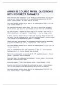 AMMO 51 COURSE MV-DL QUESTIONS WITH CORRECT ANSWERS&period;