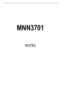 MNN3701 Summarised Study Notes