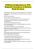 NUR2020 BUNDLED EXAMS STUDY GUIDE &commat; 2024 