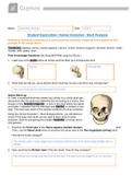 Gizmo Human Evolution - Skull Analysis &vert; Student Exploration&colon; Human Evolution - Skull Analysis 2021&vert; Rated A&plus;