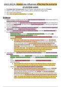 Unit 3 AC2&period;4- Assess key influences affecting the outcome of criminal cases
