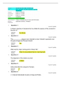 202140 Fall 2021 BIBL 104-B94 LUO Test Quiz&colon; The Bible&comma; The Old Testament&comma; and The Pentateuch&sol; BIBL 104 week 1 quiz&semi; Attempt Score 44 out of 50 points