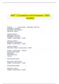  AMT 2 Questions And Answers 100&percnt; Verified&period;
