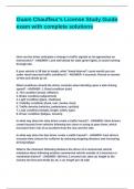 Guam Chauffeur-s License Study Guide exam with complete solutions&period;