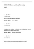 CCOU 301 Exam 2 (Set-3) complete Solutions