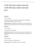 CCOU 301 Exam 4 (Set-5) complete Solutions