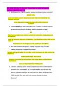 NR 546 Midterm Exam Questions and Answers Latest Update 2024 Exam Advanced Pathophysiology  &lpar;Latest Update 2024 &sol; 2025&rpar;  - CHAMBERLAIN COLLEGE OF NURSING