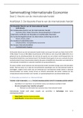 Volledige samenvatting handboek Internationale Economie Schakeljaar Handelswetenschappen