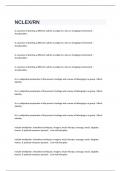 NCLEX&sol;RN questions and answers 