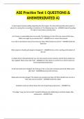ASE Practice Test 1 QUESTIONS & ANSWERS&lpar;RATED A&rpar;