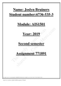 AIS1501   Second semester Assignment
