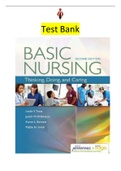 Test Bank for Davis Advantage for Fundamentals Of Nursing-Thinking, Doing, and Caring (V2)-2nd Edition by Judith M. Wilkinson, Leslie S. Treas, Karen L. Barnett, Mable H. Smith - Complete, Elaborated and Latest Test Bank. ALL Chapters (1-46) Included and 