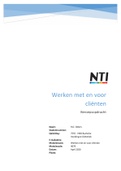 4678 Beroepsopdracht Werken met en voor cli&euml;nten