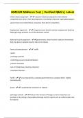 GMS522 FINAL & MIDTERM EXAMS BUNDLE&vert; ALL EXAMS WITH ANSWERS