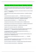 Module 00101 Exam Basic Safety Solved