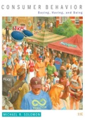 Test Bank For Consumer Behavior by Michael R Solomon Chapter 1&lowbar;12