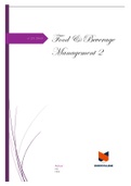 Food & Beverage Management 2