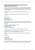 ASE A6 Test Prep &lpar;Electrical & Electronic Systems&rpar; Exam Questions with Correct Answers&period;